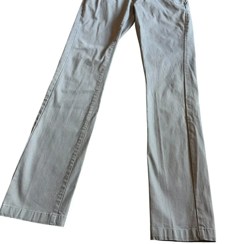 Taylor Stitch The Slim Chino Pants Grey Trousers Causal Office Size 30 Men's